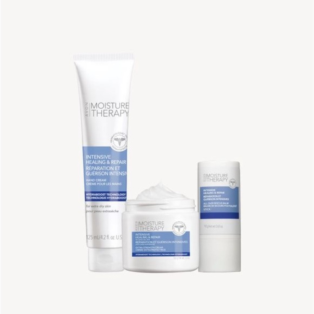 Avon Moisture Therapy Intensive Healing and Repair 3 piece Set